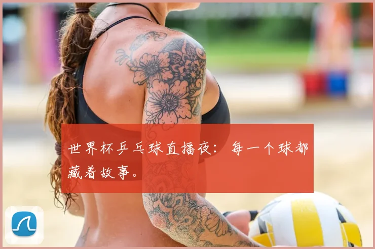 世界杯乒乓球直播夜:每一个球都藏着故事。